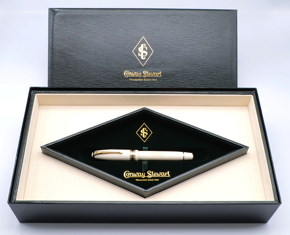 Conway Stewart 100 Limited Edition (061/300) - Ivory Casein w 18k
